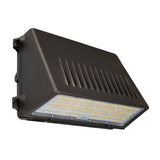 LED Slim Wall Pack, Full Cutoff, Dusk to Dawn, 125W/105W/76W, Selectable Wattage & CCT, 19300 Lumens