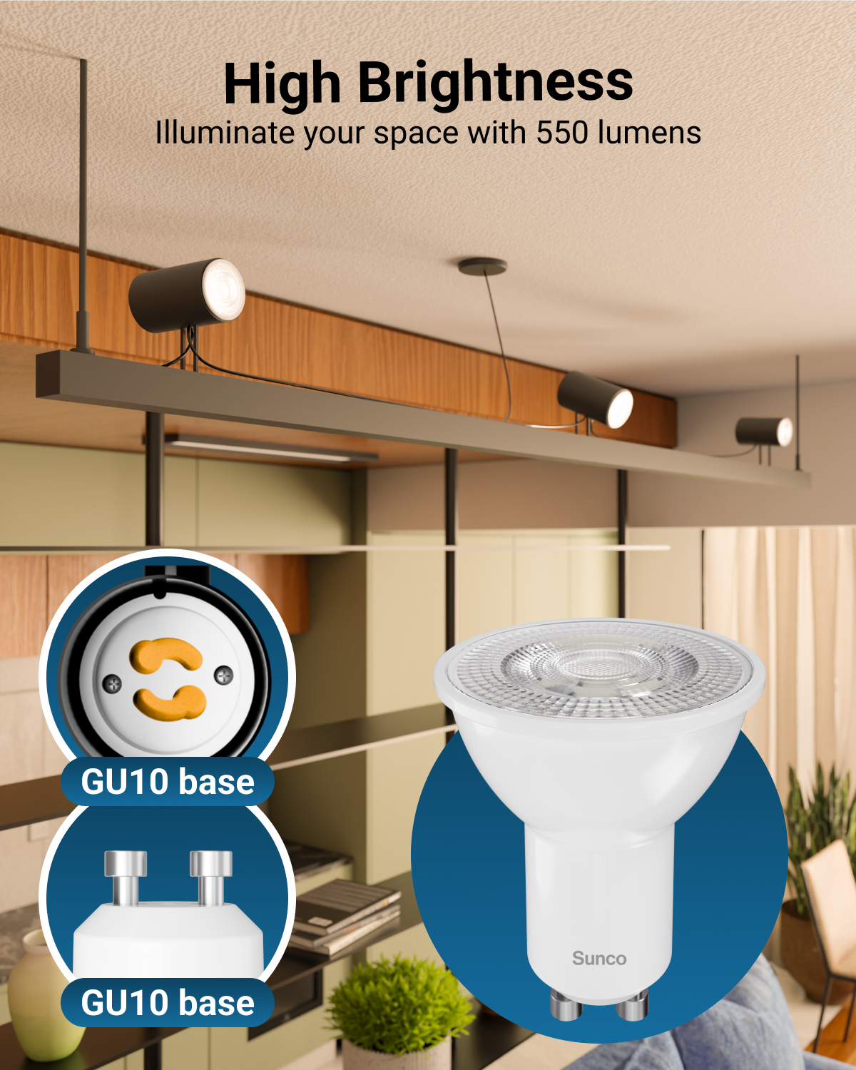 Gu10 bulbs for bathroom hotsell