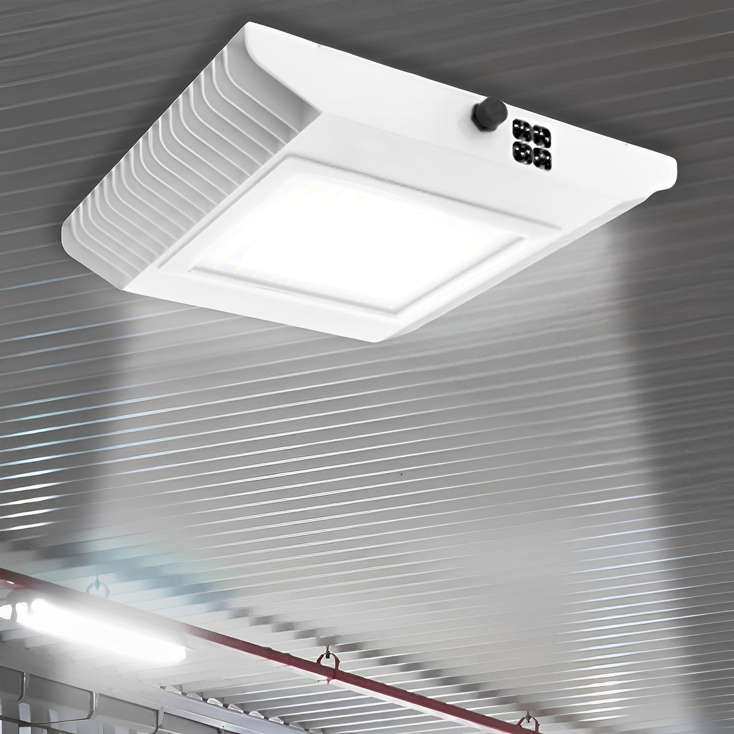 LED Canopy Light, 150W/120W/100W/80W, Selectable Wattage, 22650 Lumens
