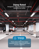 Ideal for offices, hospitals, schools, warehouses, retail stores, garages, workshops, and more.