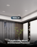 The downlight is designed for quick installation and maximum flexibility, making it perfect for creating a tailored lighting experience in any space.