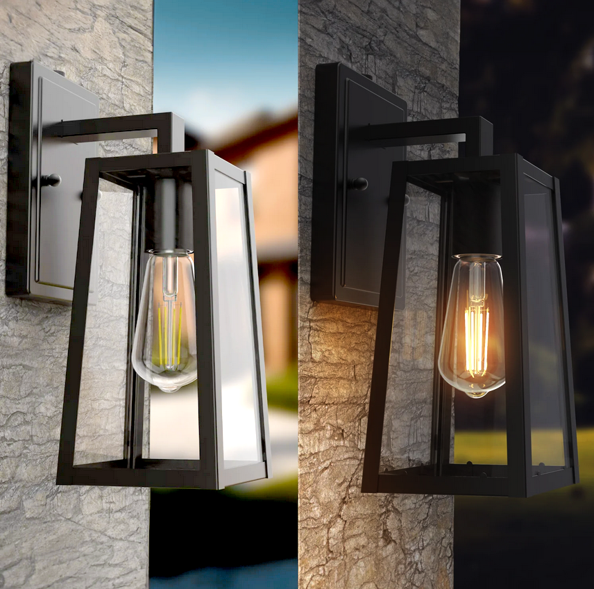 AVALON CAGED WALL SCONCE, ST58 FILAMENT BULB INCLUDED | LED LIGHTING ...