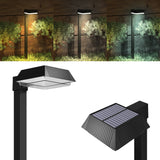 LED Solar Sidewalk Lights, Dusk to Dawn, 100 Lumens