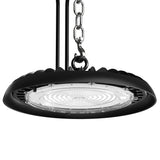 UFO High Bay 200W LED Fixture, Black, 28000 Lumens