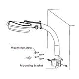 Mounting Arm Kit for Black LED Barn Light
