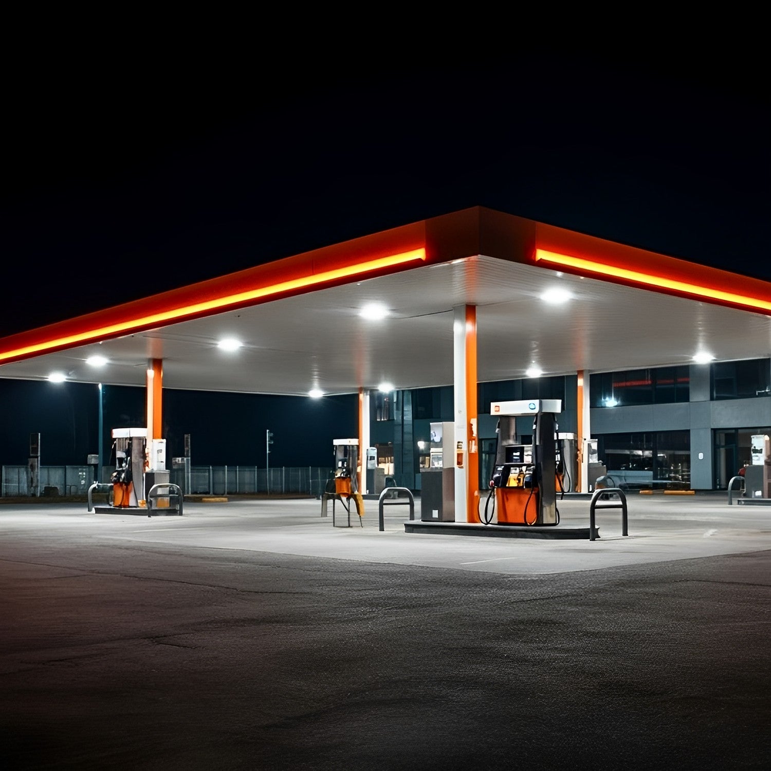 LED Canopy Light, 60W/40W/30W, Selectable Wattage, 10800 Lumens