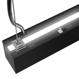Use the slider switch on the back of the fixture to select a color temperature, then lock in your preference during the installation process.