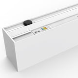 Use the slider switch on the back of the fixture to select a color temperature, then lock in your preference during the installation process.