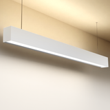 4ft LED Linear Pendant Selectable Up/Down Light, White, 57W, 6300 Lumens