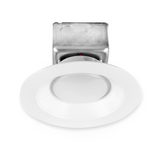 Commercial Recessed LED Lighting, 6 Inch, 15W, Integrated Junction Box, 1100 Lumens