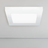 9 Inch Square Ceiling Light, Surface Mount, 1200 Lumens