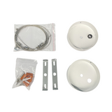 Pendant Mount kit for 2ft led ceiling light fixture or ceiling light fixture 