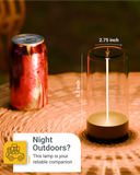 Portable & Rechargeable Table Lamp, 1W, 2700K, 55 Lumens