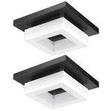 8 Inch Quadrata, Decorative Ceiling Light, Selectable CCT, 1800 Lumens