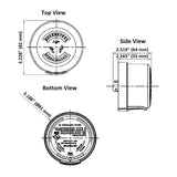 Round Twist Lock Photocell Sensor for LED Area Lights