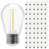 LED S14 Non-Dimmable Light Bulb, 1W, AC120V, 100 Lumens