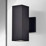 LED Black Wall Sconce, 18W, Raven, 1500 Lumens