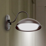 LED Gooseneck Wall Sconce, Dusk to Dawn, 3000 Lumens