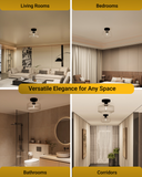 Install the light in any indoor space.