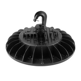 UFO High Bay LED Fixture, 97W/75W/55W/38W, Selectable Wattage & CCT, 14000 Lumens