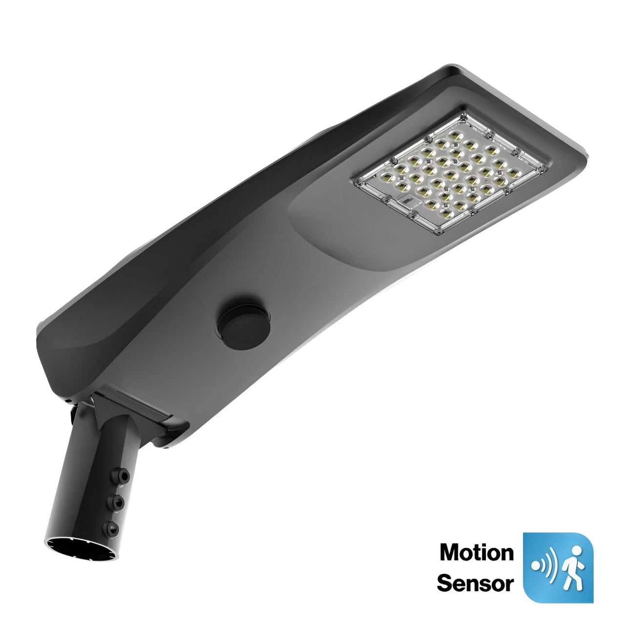 LED Solar Area Light, Motion Activated, Dusk to Dawn Photocell, 70W, 7 ...