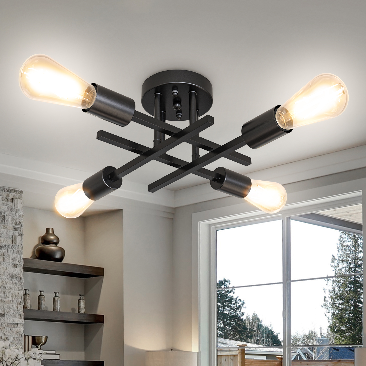 Industrial ceiling light deals