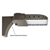 Photocell Compatible Mounting Bracket for LED Area Lights