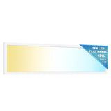 LED Ceiling Panel Light, 46W/40W/30W, 1X4, Selectable Brightness & CCT, 5700 Lumens