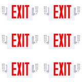 2 Head LED Exit Sign (Red)