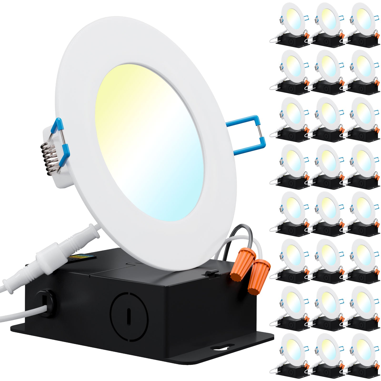Led Light Insert 4 Inch LED Recessed Lighting Kit, 4-Inch, Slim, Selectable CCT | LED LIGHTING ...