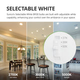 BR30 LED Bulb, Selectable CCT, 850 Lumens