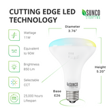 BR30 LED Bulb, Selectable CCT, 850 Lumens