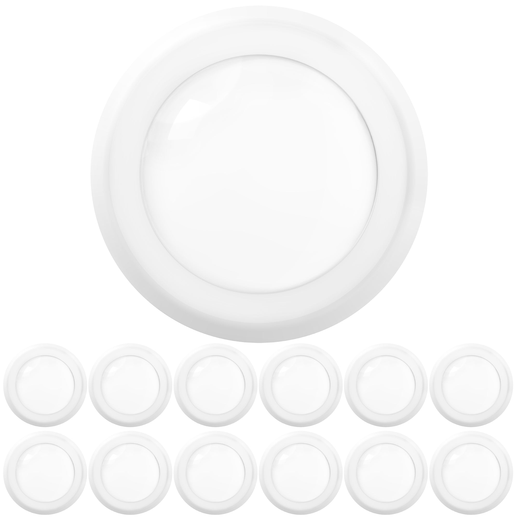 LED Recessed Lighting Kit, 6-Inch, Disk Downlight, 15W | LED LIGHTING ...