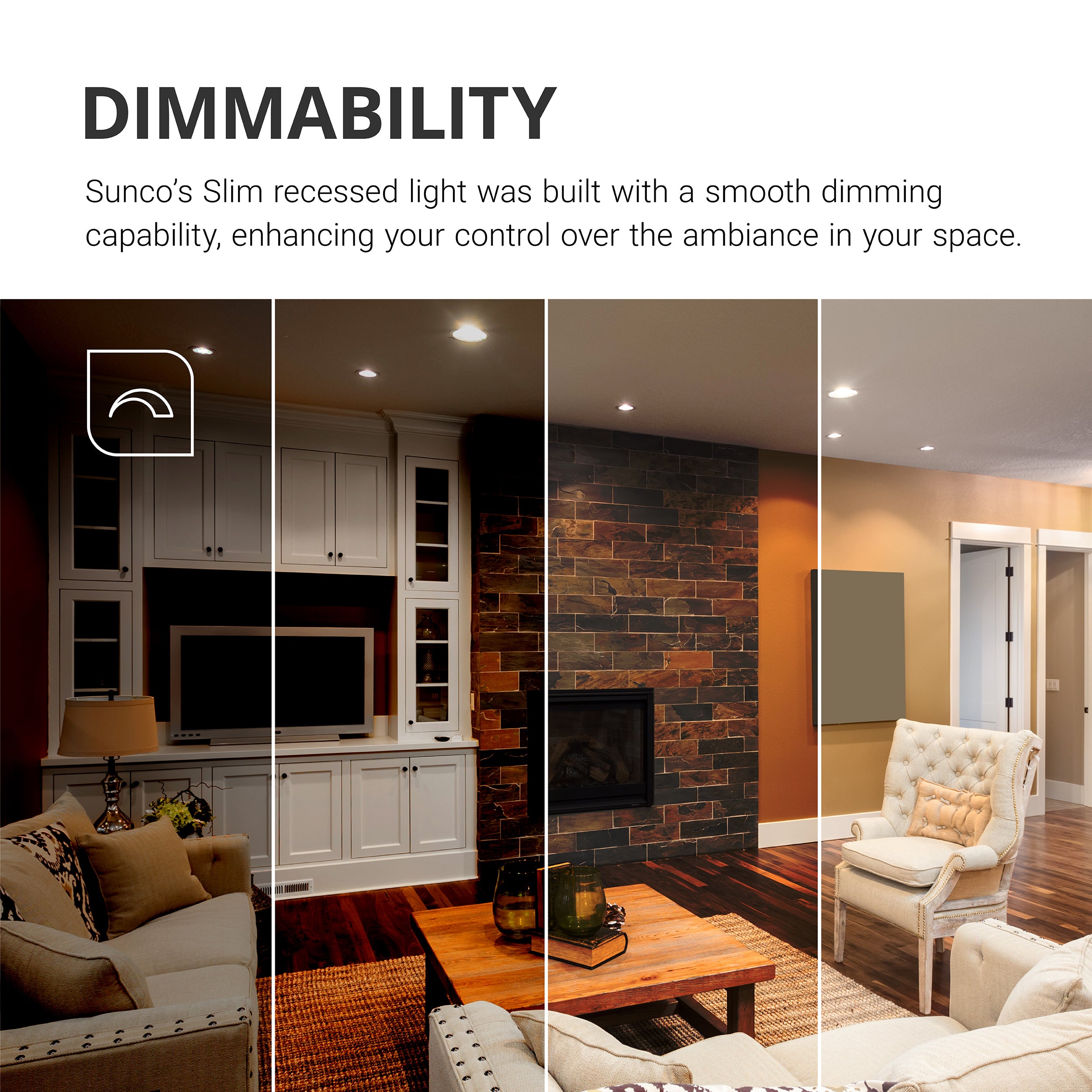 LED Recessed Lighting Kit, 6-Inch, Slim Gimbal, Selectable CCT | LED ...