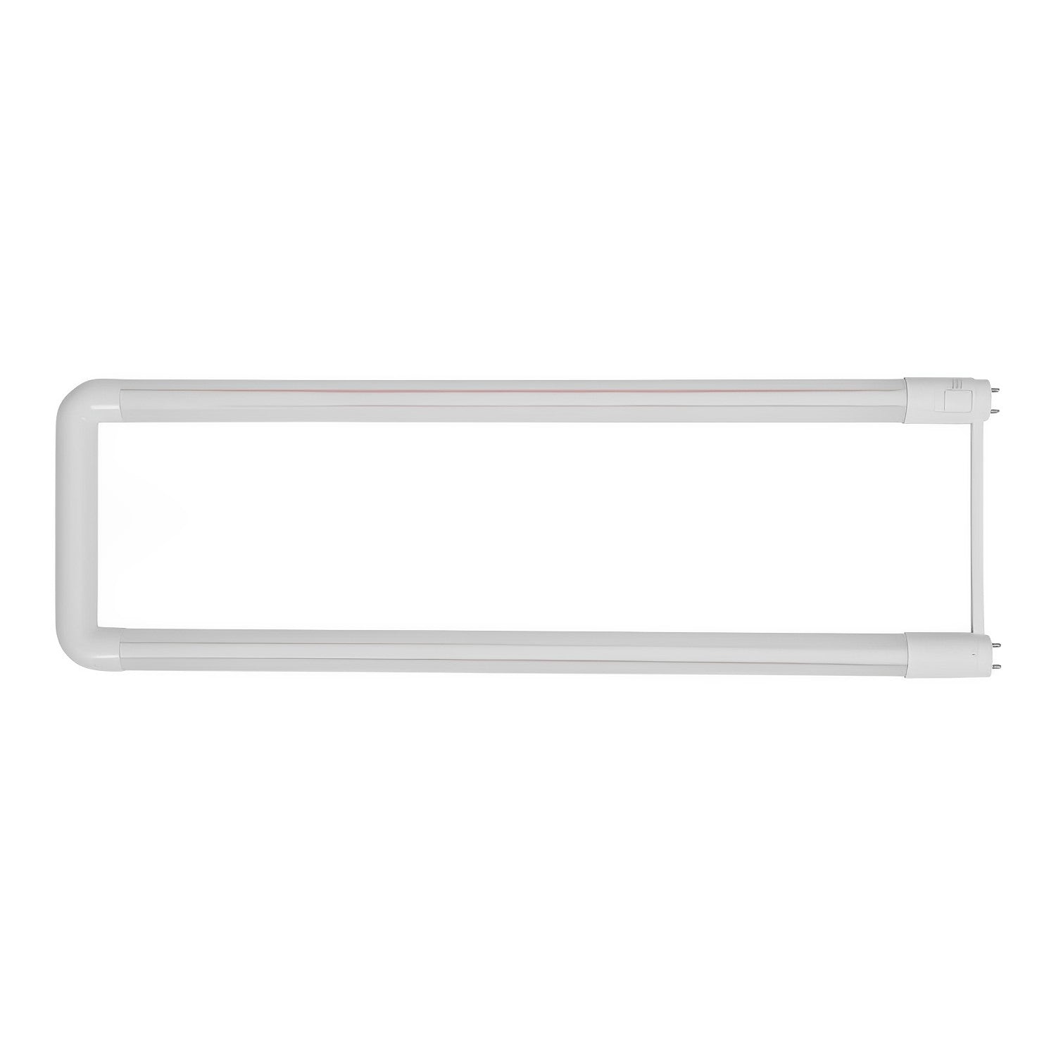 Image of U Bend LED Tube Light, T8, 15W 1900LM, 3500K 4000K 5000K, Fluorescent Light Tube Replacement, Single-Ended and Dual-Ended Powered, Frosted Cover