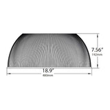 19 Inch Polycarbonate Reflector for UFO High Bays