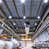 UFO High Bay LED Fixture, 410W/330W/250W/160W, Selectable Wattage, 72000 Lumens