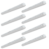 4ft LED Vapor Tight Fixture, 54W/46W/38W, Selectable Wattage & CCT, 7000 Lumens