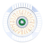 White UFO High Bay LED Fixture, 150W/100W/80W, Whitney, 100-277V, Selectable Wattage & CCT, 21700 Lumens