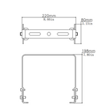 Adjustable Mounting Star Plus LED UFO High Bay U-Bracket