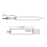 Emergency Battery Backup, 40W/90 Min, LED Linear High Bays