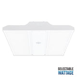LED Linear High Bay, 2ft, 92W/78W/58W, Selectable Wattage, 13800 Lumens