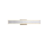 LED Brushed Aluminum Vanity Light, Solstar, Selectable CCT
