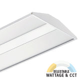 LED Troffer, 50W/40W, 2x4, Selectable Wattage & CCT, 6200 Lumens