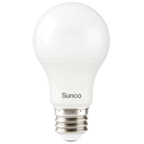 Reduce your power bills by swapping out your 25W light bulbs with this Sunco A19 3W LED Bulb. With a standard E26 base, this LED light bulb is ideal for most household fixtures and it comes in a range of color temperatures from a warm 2700K a cool 6000K color temperature. With a long lifetime of 25,000 hours, this LED is backed by Energy Star, FCC, UL, and RoHS certificates. It is also Title 20 compliant for sale in California.