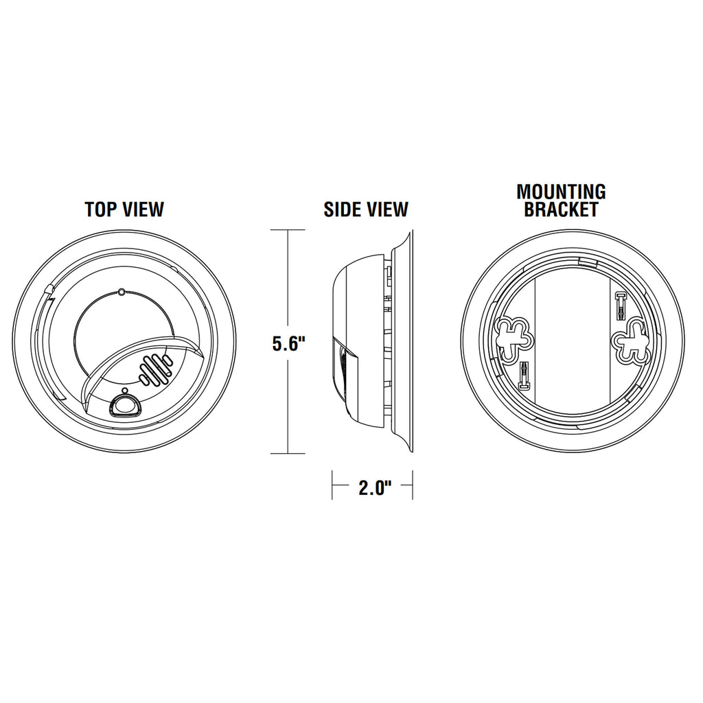 First Alert BRK Smoke and Carbon Monoxide Alarm Sunco Lighting