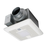 Panasonic WhisperSense DC, Bathroom Exhaust Fan, LED Light, 50/80/110 CFM