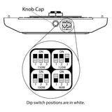 LED Canopy Light, 150W/120W/100W/80W, Selectable Wattage, 22650 Lumens