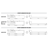 T8 LED Tube, 4ft, Frosted, Plug & Play, Hybrid Type A+B, 14W, 1800 Lumens
