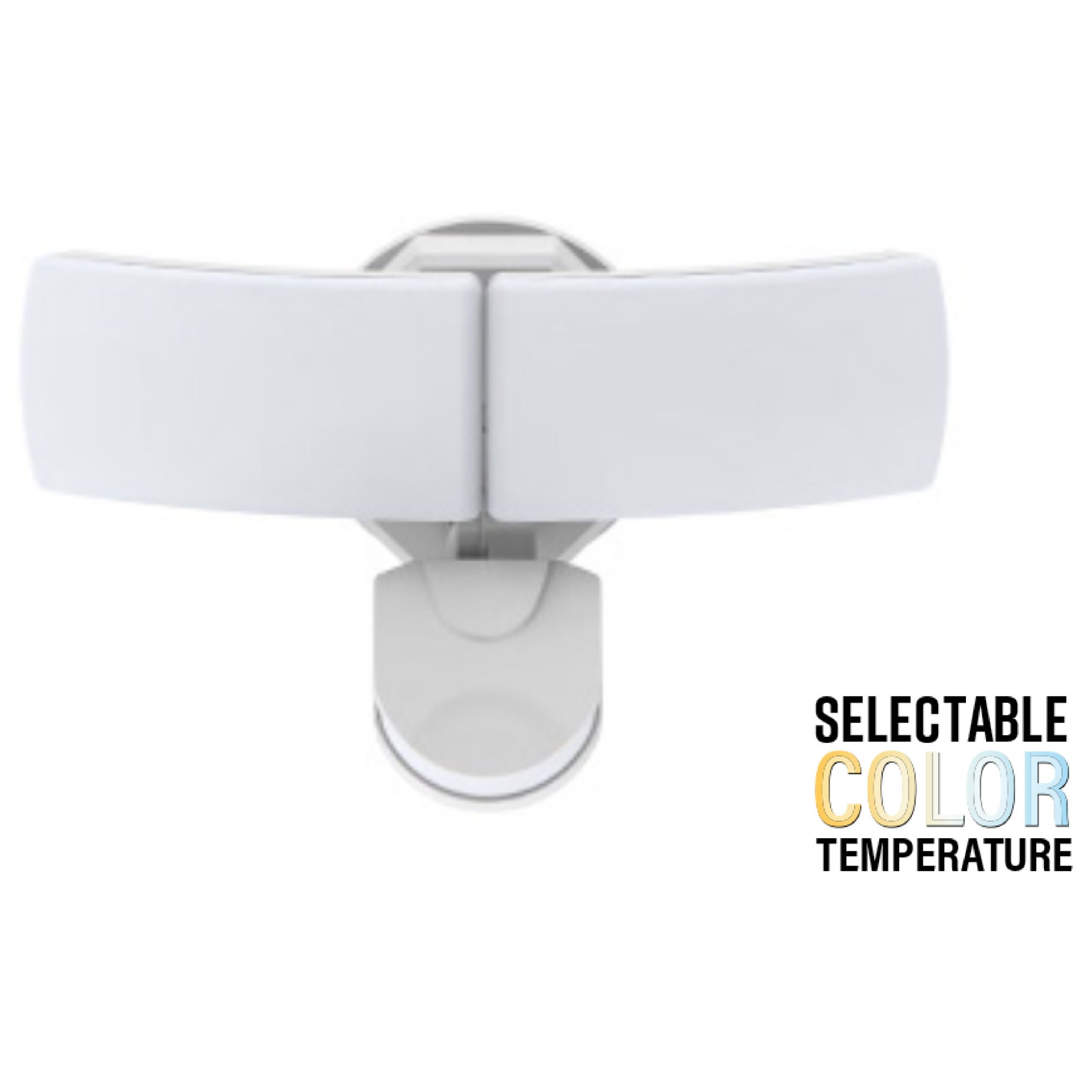 2 Head Security Light Dusk to Dawn Motion Color Selectable